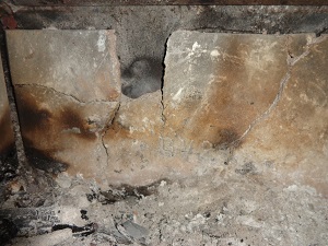 Replacing the Firebrick in Wood Burning Stoves 