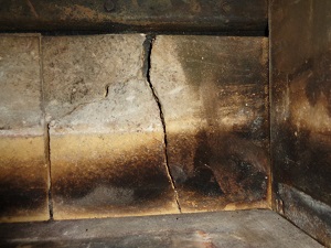 Is this chipped fire brick going to burn my house down? : r/woodstoving